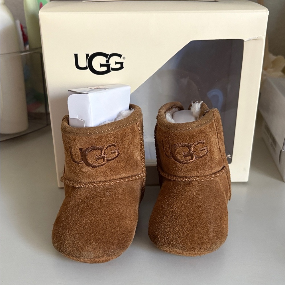 UGG Tan Infant Booties